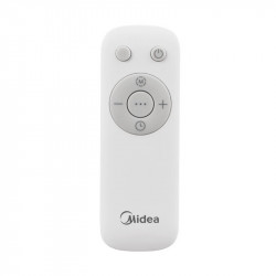 Маслен радиатор Midea MHO2009RCPW, 2000W, 20 м2, 9 ребра, 3 степени, LED дисплей, Таймер, Бял