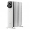 Маслен радиатор Midea MHO2311MCPW, 2300W, 20 м2, 11 ребра, 3 степени, Механичен термостат, Таймер, Бял