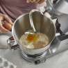 Планетарен миксер Kenwood Chef Baker XL KVL85.004SI, 1200 W, 2 купи 5/7 л, Електронно управление, Пулс, EasyWeigh™, Сребрист
