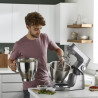 Планетарен миксер Kenwood Chef Baker XL KVL85.004SI, 1200 W, 2 купи 5/7 л, Електронно управление, Пулс, EasyWeigh™, Сребрист