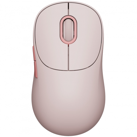 Безжична мишка Xiaomi BHR8911GL, 1200 DPI, 5 бутона, Bluetooth/2.4 GHz, Безшумно кликване, Розов