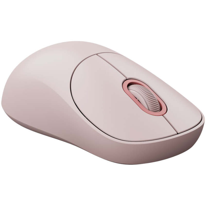 Безжична мишка Xiaomi BHR8911GL, 1200 DPI, 5 бутона, Bluetooth/2.4 GHz, Безшумно кликване, Розов