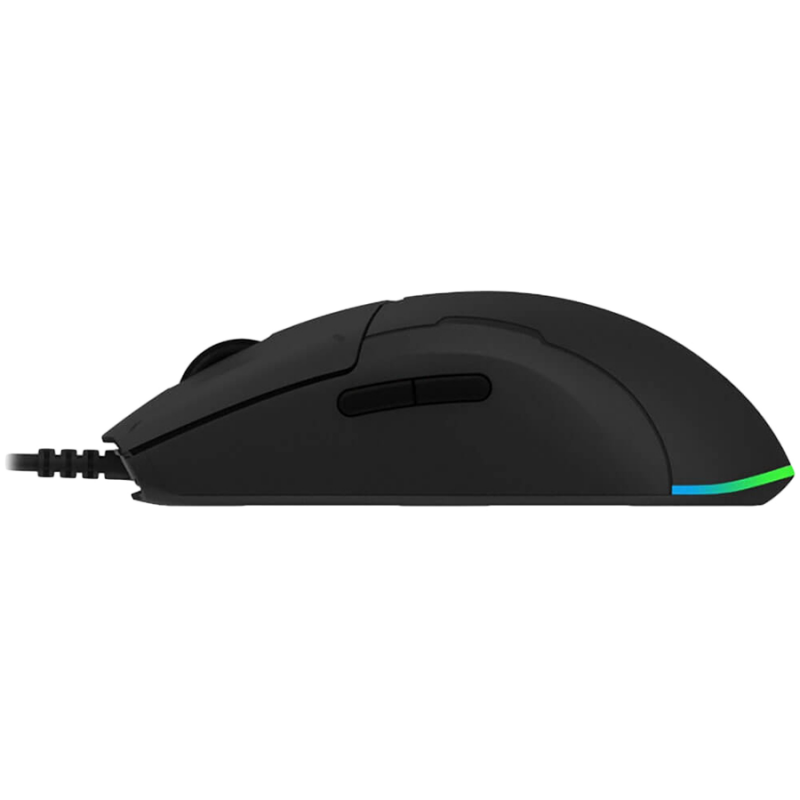 Геймърска мишка Xiaomi BHR8869GL, 6200 DPI, 5 бутона, USB, RGB подсветка, Черен