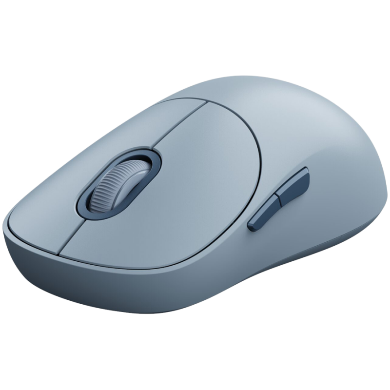Безжична мишка Xiaomi BHR8914GL, 1200 DPI, 5 бутона, Bluetooth/2.4 GHz, Безшумно кликване, Син