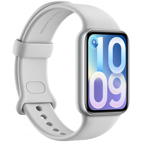 Фитнес гривна Xiaomi SMART BAND 10 PRO M2552B1, 1.74″ AMOLED, GPS, 150+ спортни режима, Водоустойчив, Сребрист