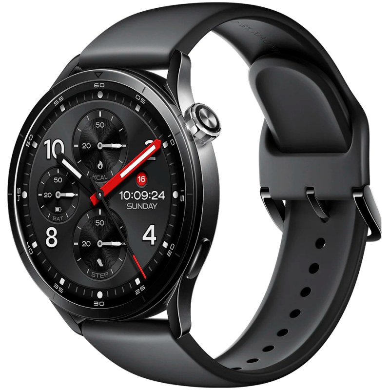 Смарт часовник Xiaomi WATCH S5 M2530W1, 46 мм, 1.48″ AMOLED, GPS, Bluetooth, Водоустойчив, Черен