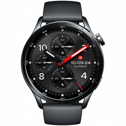 Смарт часовник Xiaomi WATCH S5 M2530W1, 46 мм, 1.48″ AMOLED, GPS, Bluetooth, Водоустойчив, Черен