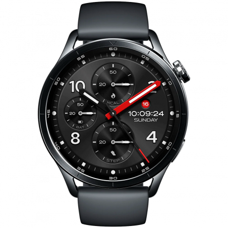 Смарт часовник Xiaomi WATCH S5 M2530W1, 46 мм, 1.48″ AMOLED, GPS, Bluetooth, Водоустойчив, Черен