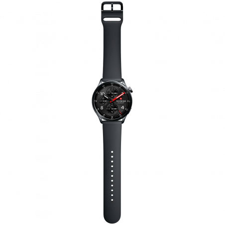 Смарт часовник Xiaomi WATCH S5 M2530W1, 46 мм, 1.48″ AMOLED, GPS, Bluetooth, Водоустойчив, Черен