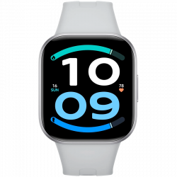 Смарт часовник Xiaomi REDMI WATCH 6 ACTIVE M2564W1, 1.85″ AMOLED, Bluetooth, 140+ спортни режима, Сребрист