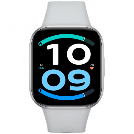 Смарт часовник Xiaomi REDMI WATCH 6 ACTIVE M2564W1, 1.85″ AMOLED, Bluetooth, 140+ спортни режима, Сребрист