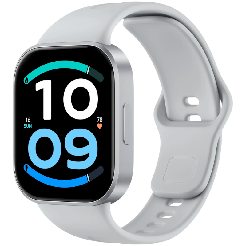 Смарт часовник Xiaomi REDMI WATCH 6 ACTIVE M2564W1, 1.85″ AMOLED, Bluetooth, 140+ спортни режима, Сребрист