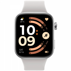 Смарт часовник Xiaomi REDMI WATCH 6 M2523W1, 2.07″ AMOLED, GPS, Bluetooth, Водоустойчив, Сребрист