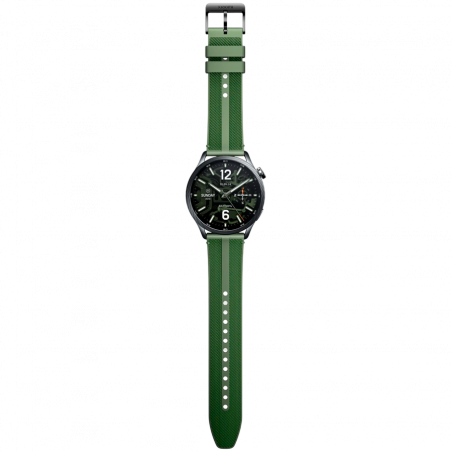 Смарт часовник Xiaomi WATCH S5 M2530W1, 46 мм, 1.48″ AMOLED, GPS, Bluetooth, Водоустойчив, Зелен