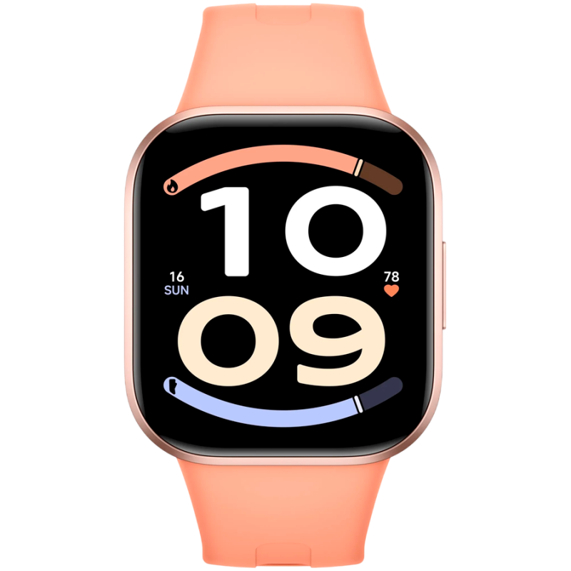 Смарт часовник Xiaomi REDMI WATCH 6 ACTIVE M2564W1, 1.85″ AMOLED, Bluetooth, 140+ спортни режима, Оранжев