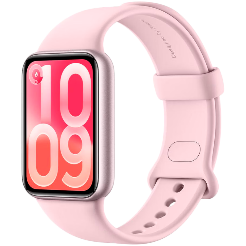 Фитнес гривна Xiaomi SMART BAND 10 PRO M2552B1, 1.74″ AMOLED, GPS, 150+ спортни режима, Водоустойчив, Розов