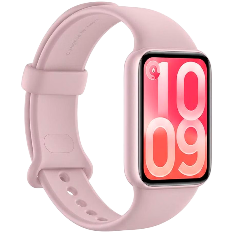 Фитнес гривна Xiaomi SMART BAND 10 PRO M2552B1, 1.74″ AMOLED, GPS, 150+ спортни режима, Водоустойчив, Розов