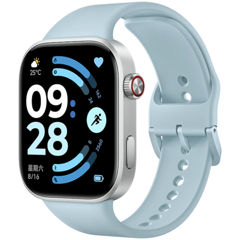 Смарт часовник Xiaomi REDMI WATCH 6 M2523W1, 2.07″ AMOLED, GPS, Bluetooth, Водоустойчив, Син