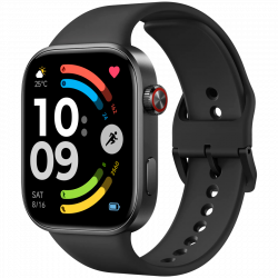 Смарт часовник Xiaomi REDMI WATCH 6 M2523W1, 2.07″ AMOLED, GPS, Bluetooth, Водоустойчив, Черен