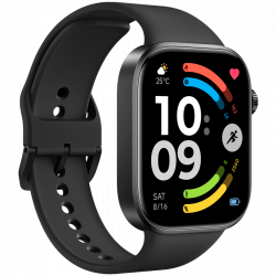 Смарт часовник Xiaomi REDMI WATCH 6 M2523W1, 2.07″ AMOLED, GPS, Bluetooth, Водоустойчив, Черен