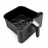 Фритюрник с горещ въздух Cosori Dual Blaze Pro CAF-P681S, 1700 W, 6.4 л, 12 програми, 360 ThermoIQ, Двойни нагреватели, Керамично покритие без PFAS, Черен