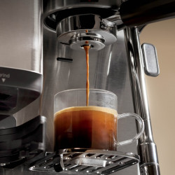Кафеавтомат 2в1 Ninja Luxe Café Mini ES352EU, 1650W, 9 bar, 250 г, 1.3 л, Barista Assist, 3 настройки пяна, 6 вида еспресо, Инокс