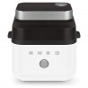 Фритюрник с горещ въздух Smeg Collezione AFC01WHMAU, 1450W, 7.3 л, 40-200°C, 7 програми, Двоен режим, Сензорно управление, Таймер, LED, Бял