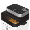 Фритюрник с горещ въздух Smeg Collezione AFC01WHMAU, 1450W, 7.3 л, 40-200°C, 7 програми, Двоен режим, Сензорно управление, Таймер, LED, Бял