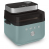 Фритюрник с горещ въздух Smeg Collezione AFC01EGMAU, 1450W, 7.3 л, 40-200°C, 7 програми, Двоен режим, Сензорно управление, Таймер, LED, Зелен
