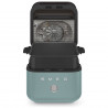 Фритюрник с горещ въздух Smeg Collezione AFC01EGMAU, 1450W, 7.3 л, 40-200°C, 7 програми, Двоен режим, Сензорно управление, Таймер, LED, Зелен