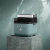 Фритюрник с горещ въздух Smeg Collezione AFC01EGMAU, 1450W, 7.3 л, 40-200°C, 7 програми, Двоен режим, Сензорно управление, Таймер, LED, Зелен