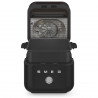 Фритюрник с горещ въздух Smeg Collezione AFC01BLMAU, 1450W, 7.3 л, 40-200°C, 7 програми, Двоен режим, Сензорно управление, Таймер, LED, Черен