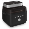 Фритюрник с горещ въздух Smeg Collezione AFC01BLMAU, 1450W, 7.3 л, 40-200°C, 7 програми, Двоен режим, Сензорно управление, Таймер, LED, Черен