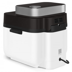 Фритюрник с горещ въздух Smeg Collezione AFC01WHMAU, 1450W, 7.3 л, 40-200°C, 7 програми, Двоен режим, Сензорно управление, Таймер, LED, Бял