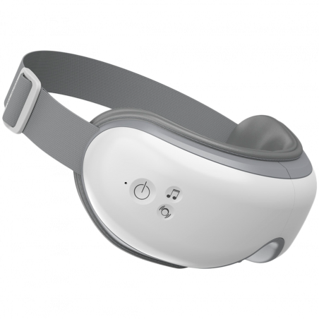 Масажор за очи RENPHO Eyeris 1RC, 5 W, 5 режима, Въздушна компресия, Нагряване, Bluetooth, Дистанционно управление, Бял