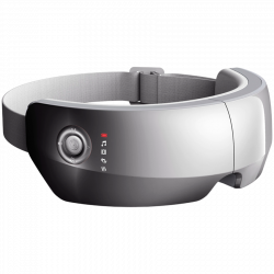 Масажор за очи RENPHO PEU-R-G004-GY, 5 режима, Нагряване, Въздушна компресия, Bluetooth, Сив