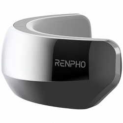 Масажор за очи RENPHO PEU-R-G004-GY, 5 режима, Нагряване, Въздушна компресия, Bluetooth, Сив
