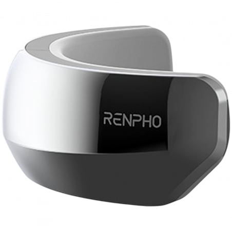 Масажор за очи RENPHO PEU-R-G004-GY, 5 режима, Нагряване, Въздушна компресия, Bluetooth, Сив