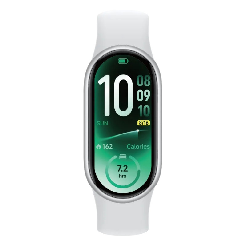 Фитнес гривна Xiaomi SMART BAND 11 BHR09KOGL, 1.72″, 150+ спортни режима, Bluetooth, Сребрист