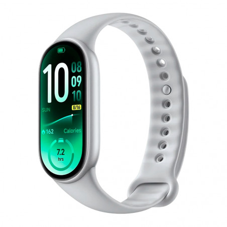 Фитнес гривна Xiaomi SMART BAND 11 NFC BHR09KZGL, 1.72″, 150+ спортни режима, Водоустойчив, Сребрист