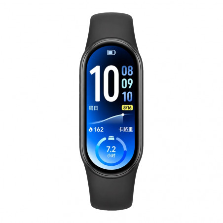 Фитнес гривна Xiaomi SMART BAND 11 NFC BHR09KLGL, 1.72″, 150+ спортни режима, Водоустойчив, Черен