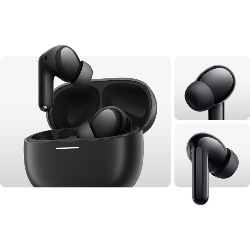 Слушалки Xiaomi Redmi Buds 8 M2544E1, 11 часа, BT 5.4, IP54, Hi-Res Audio Wireless, AI шумопотискане, Бързо зареждане, Черен