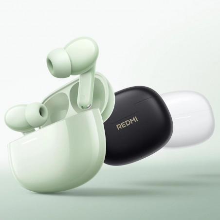 Слушалки Xiaomi Redmi Buds 8 M2544E1, 11 часа, BT 5.4, IP54, Hi-Res Audio Wireless, AI шумопотискане, Бързо зареждане, Черен