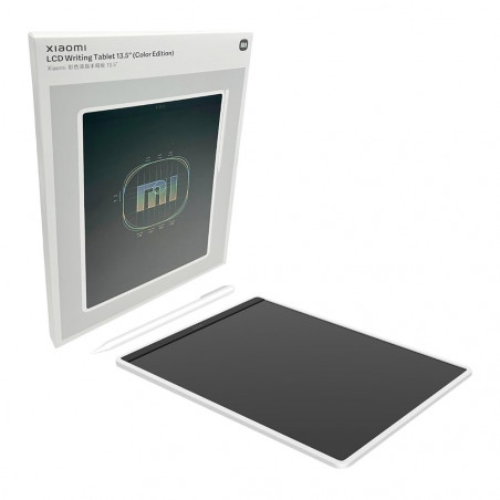 Таблет за писане и рисуване Xiaomi BHR7278GL, 13.5″, Цветни линии, Магнитен стилус, LCD екран, Бял