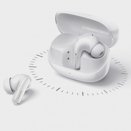 Слушалки Xiaomi Buds 5 Pro M2437E1, 8 часа, BT 5.4, ANC до 55 dB, aptX Lossless, Hi-Res Audio, IP54, Черен