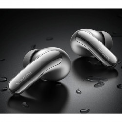 Слушалки Xiaomi Buds 5 Pro M2437E1, 8 часа, BT 5.4, ANC до 55 dB, aptX Lossless, Hi-Res Audio, IP54, Черен