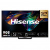 Телевизор Hisense 55UR8S, 4K UltraHD 3840 x 2160, 55", Клас E, Mini-LED, 180 Hz, Антирефлексно покритие, Hi-View AI Engine RGB, VIDAA, Черен