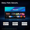 Телевизор Hisense 65UR8S, 4K UltraHD 3840 x 2160, 65", Клас E, Mini-LED, 180 Hz, Антирефлексно покритие, Hi-View AI Engine RGB, VIDAA, Черен